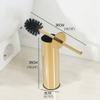 KAAZEE Toilet Brush Round Stainless Steel Toilet Brush Holder Bathroom Cleaning Tool Holder with Toilet Brush Toilet Cleaning Brush for Home Bathroom view 2