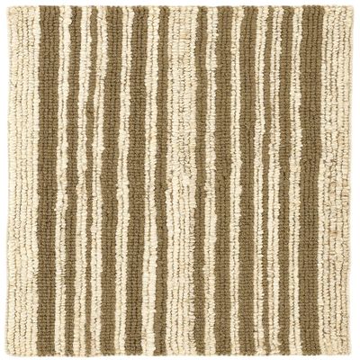 Dash and Albert Calder Stripe Kelp Handwoven Jute Rug, 10 X 14 Feet, Green Stripe Pattern