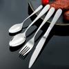 48 Piece Silverware Set for 12,Hammered Silverware Set Stainless Steel Tableware Cutlery Flatware Spoons Forks Set for Home Kitchen Restaurant, Unique Utensils Set Dishwasher Safe (Silver) view 1