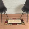 2' X 3' Ivory Southwestern Power Loom Stain Resistant Area Rug view 2