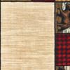 2' X 3' Ivory Southwestern Power Loom Stain Resistant Area Rug view 4