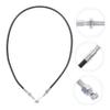FRCOLOR Barber Chair Hydraulic Base Replacement Parts Pull Handle and Release Cable for Salon Chairs Easy to Install Fits Brands view 3
