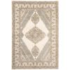 2' x 3' Beige and Ivory Oriental Power Loom Area Rug view 3