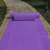 Purple Wedding Aisle Runner Carpet, 2mm Thickness Walkway Carpet Non-Slip Wear-Resistant Walkway Floor Mat for Birthday Ceremony Prom Decoration, Cuttable (Size : 1.2x10m) view 1