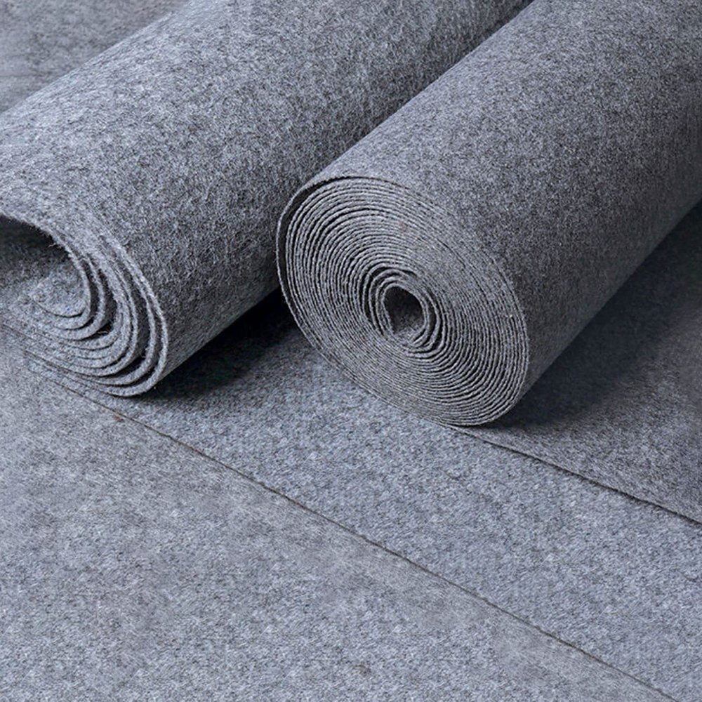 Grey Aisle Runner for Wedding 2mm Thickness Walkway Runner Rug 10m 20m Polyester Carpet Runner Roll for Outdoor Prom Party Runner Wedding Aisle Decorations (Size : 1.2x10m)