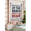 CakJuice Room Accessories for Teen Boys What Happens at The Beach Stays at The Beach Tapestry Aesthetic Wall Decor Tapastry'S Wall Hanging (Size : 100X150CM) view 3