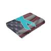 Dysautonomia Awareness Cozy Up with Our Ultra-Soft Fleece Blanket - Perfect for Home and Travel 60"x50" view 3