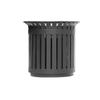 RUGOD Kitchen Bathroom Outdoor Hollow Design,with A Removable Inner Bucket,Can Be Fixed Outdoor Trash Storage Bin Kitchen Garbage view 1