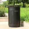 RUGOD Kitchen Bathroom Outdoor Hollow Design,with A Removable Inner Bucket,Can Be Fixed Outdoor Trash Storage Bin Kitchen Garbage view 2