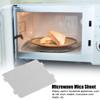10Pcs Waveguide Cover, 4 3x3 9in Microwave Oven Parts Microwave Oven Thickened Mica Plate Sheet Microwave Accessory, Household microwave waveguide cover view 2