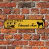Bomehhjuli Tin Sign I Just Want to Be A Schnauzer Mom Stay at Home Metal Wall Art Schnauzer Dog Aluminum Sign Puppy Doggy Rustic Wall Decor Art for Pub Cafe Bar Garage Man Cave 24x6in view 3