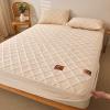 Twin Fitted Sheet Ultra Soft & Breathable Mattress Protector Noiseless Mattress Cover Breathable Soft Mattress Pad Protector Deep Pocket Wrinkle and Fade Resistant Fits up to 12" Thickness Mattress ( view 1