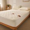 Twin Fitted Sheet Ultra Soft & Breathable Mattress Protector Noiseless Mattress Cover Breathable Soft Mattress Pad Protector Deep Pocket Wrinkle and Fade Resistant Fits up to 12" thickness mattress ( view 3