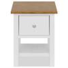 WEHUOSIF Nightstand,Industrial Nightstand,Dorm Nightstand,Sofa Edge Cabinet,Television Cabinet,Living Room Cabinet,for Living Room, Bedroom, Office, Bathroom, Rustic,14.2"x11.8"x18.5" Solid Oak Wood view 4