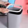 KYUSAR Trash Can Garbage Bin Small Trash can,Garbage Can,Waste Basket Press Ring Garbage can for Narrow Spaces,Bathroom, Bedroom, Office Waste Bins Recycling Bins (Color : C, Size : CH) view 4