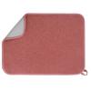 GeeRic Microfiber Dish Drying Mat, Super Absorbent Kitchen Dish Drying Pad, Reversible for Countertop, 15*20 inch Red view 1