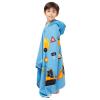 Gealaek Hooded Towel for Toddlers 5-12 Years Boys Girls Kids Bath Pool Beach Towel Wrap Extra Large Soft Absorbent Beach Poncho(Construction site XL) view 2