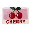 mamrug Cute Cherry Bath Mat,Non Slip Soft Fluffy and Absorbent Microfiber Washable Bathroom Rug,Funny Fruit Bathmats Bathroom Home Decor 23.6x35.4 Inch view 2