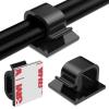 Yocice 40Pack Large Cable Clips, Adhesive Wire Holders for Desk Wall, Black view 1