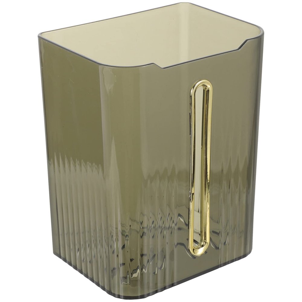 iplusmile Tissue Dispenser Wall Mount Transparent Napkin Holder for Bathroom Kitchen Easy to Install Plastic Paper Towel Dispenser for Home Living Room and More
