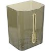 iplusmile Tissue Dispenser Wall Mount Transparent Napkin Holder for Bathroom Kitchen Easy to Install Plastic Paper Towel Dispenser for Home Living Room and More view 1