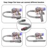Flexible Crevice Tool Adapter Hose Kit Compatible with Dyson V8 V10 V7 V11 V12 V15 Vacuum Cleaner for As A Connection and Extension view 2