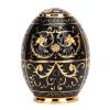 LYBLY Rotating Press Toothpick Holder Box Dispenser, 3D Carved Egg Shaped Organizer Automatic Retro Up Toothpick Dispenser for Home Kitchen Hotel/335 view 1