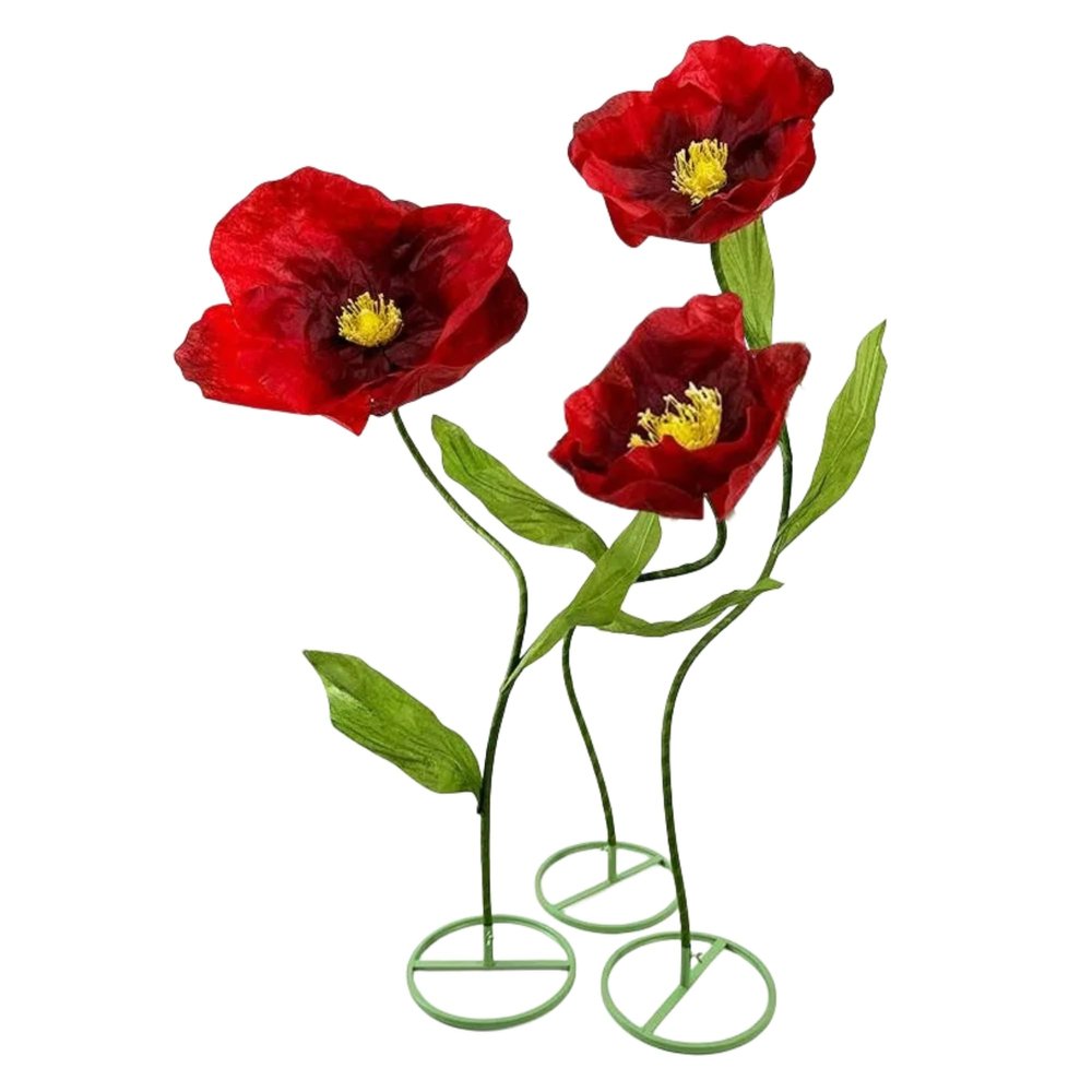 Giant Flowers for Decoration, 5.9 ft Large Artificial Flower for Wedding Reception Birthday Christmas Party Backdrop Bridal Shower Baby Shower Shop Window Display Photography Props Home Dcor