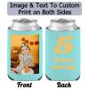 50PCS Custom Can Sleeves Beer Cooler Bulk Personalized Can Cooler Insulated Beverage Bottle Holder with Logo Image Text for Wedding Fishing Picnics Birthday Party view 4