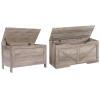 HOOBRO Storage Chest, Retro Toy Box Organizer, Retro Toy Box Organizer with Safety Hinge BG771CW01-BG75CW01G1 view 1