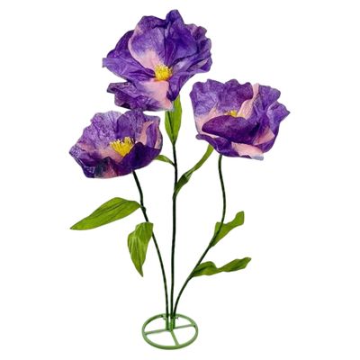 Giant Flowers for Decoration, 5.9 ft Large Artificial Flower for Wedding Reception Birthday Christmas Party Backdrop Bridal Shower Baby Shower Shop Window Display Photography Props Home Dcor