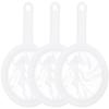 3 Pcs Nylon Mesh Strainers, Fine Mesh Strainer Plastic Fine Mesh Colander for Tea Soy Milk Coffee (120/200/400 Mesh) view 1
