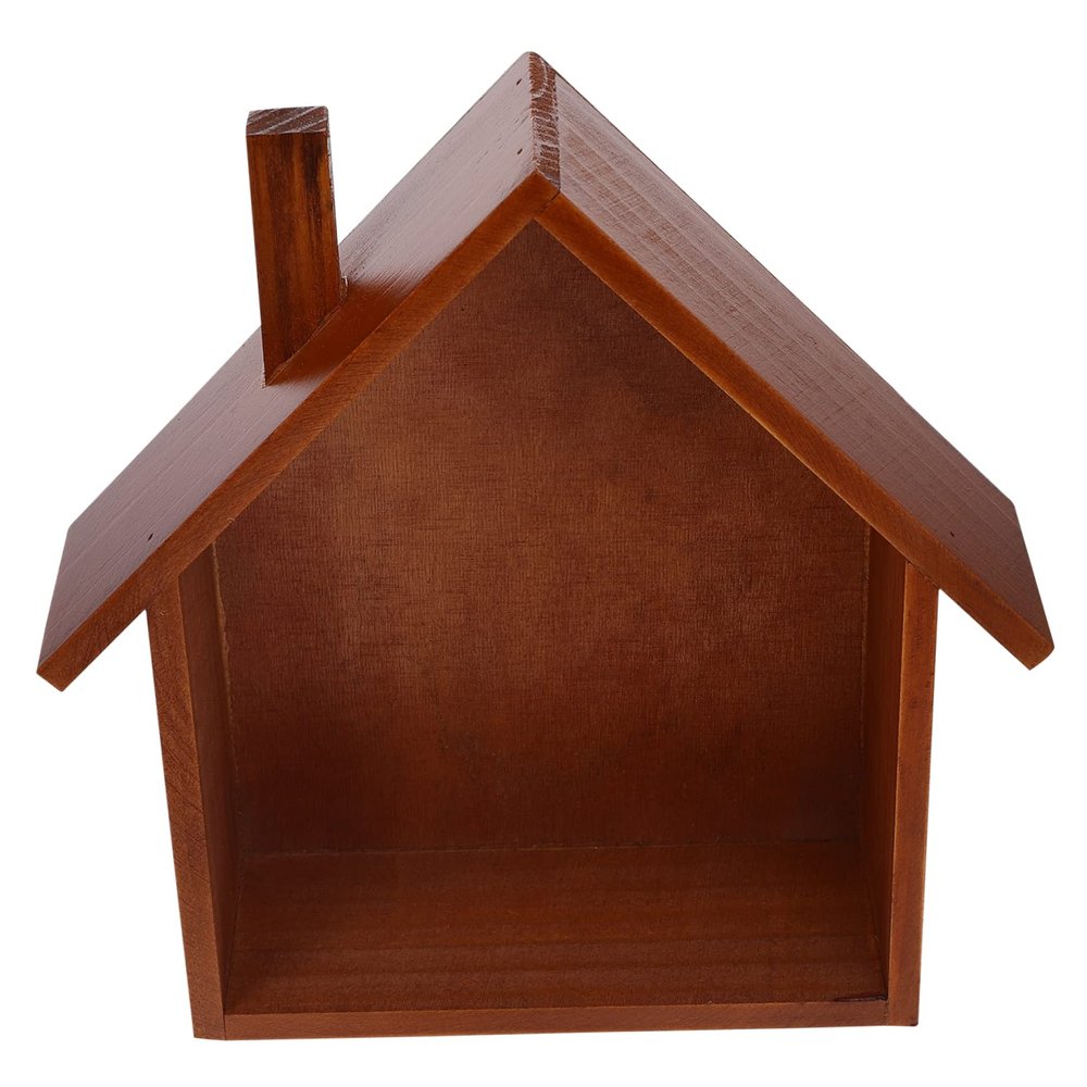 DECHOUS 1pc House Shaped Wall-Mounted Storage Shelf Adorable Decorative Rack for Boy Girl Room for Organizing Toys Books and Ornaments Sturdy Household Supply for Any Space