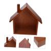 DECHOUS 1pc House Shaped Wall-Mounted Storage Shelf Adorable Decorative Rack for Boy Girl Room for Organizing Toys Books and Ornaments Sturdy Household Supply for Any Space view 4