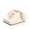 cojodopo Retro Audio Guestbook Telephone, Desk Telephone for Anniversaries Birthday Wedding Party Gathering DIY Original Guestbook Phone (Beige) view 3