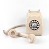 cojodopo Retro Audio Guestbook Telephone, Desk Telephone for Anniversaries Birthday Wedding Party Gathering DIY Original Guestbook Phone (Beige) view 4