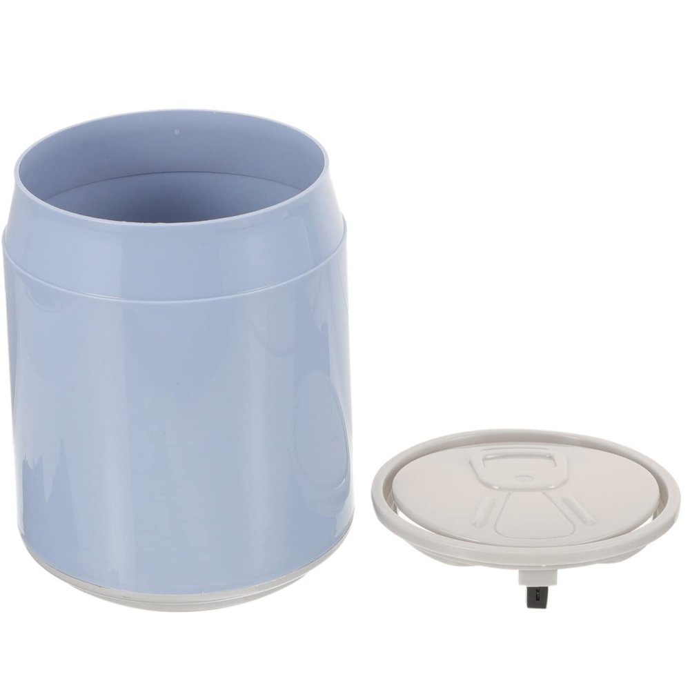 BESPORTBLE Mini Can Trash Can Desk Mini Wastebasket Office Small Trash Bin Litter Waste Receptacle