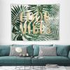 Beach Tropical Leaves Wall Tapestry,Summer Jungle Palm Tree Plant Tapestries for Dorm Living Room Bedroom Decor(60x80Inch) view 2