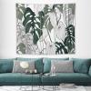 Jungle Palm Leaves Wall Tapestry,Natural Tropical Palm Plant Pattern Tapestries for Dorm Living Room Bedroom Home Deor(50x60Inch) view 2
