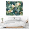 Tropical Leaf Tapestry,Beach Palm Tree Hippie Tapestries Wall Hanging for Dorm Living Room Bedroom Decor(50x60Inch) view 4