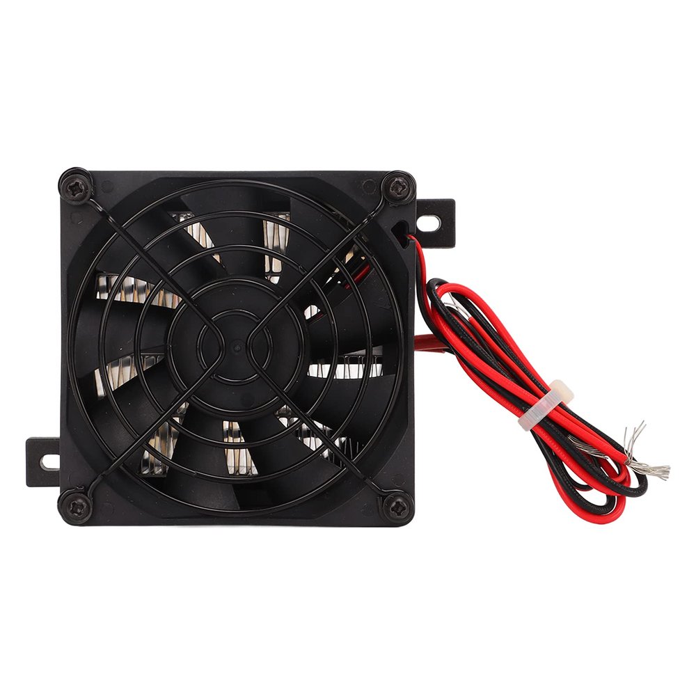 Pilipane Insulation Type for Constant Temperature Electric Space, PTC Ceramic a ir Heater, Temperature Heating Fan, Heater Part with Fan 80W 12V AC DC