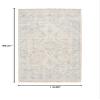 10' X 13' Beige and Grey Oriental Hand Loomed Stain Resistant Area Rug with Fringe view 3
