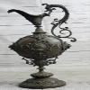 Bronze Royal Lion Griffin King Urn Statue Vase Fantasy Animal Sculpture Statue Artwork Deal Gift by Think Bronze view 1