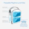 PackIt Freezable Playtime Lunch Box, Rainbow, Built with EcoFreeze Technology, Collapsible, Reusable, Zip Closure With Buckle Handle, Perfect for Keeping Lunches Fresh Large view 2