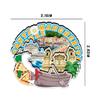 Santa Margherita Ligure Liguria Italy Fridge Magnet Wooden Magnet Art Souvenirs Creative Collection Handmade Travel Home Office Gifts Landscape Refrigerator Decor 2778 view 3