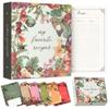 Recipe book for own recipes to Entertain and Delight: 3 Ring Binder 8.5x11 Full-Page with Clear Protective Sleeves A Comprehensive Recipe Binder to organize your family recipe book by category. (Multicolor) view 1