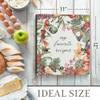Recipe book for own recipes to Entertain and Delight: 3 Ring Binder 8.5x11 Full-Page with Clear Protective Sleeves A Comprehensive Recipe Binder to organize your family recipe book by category. (Multicolor) view 2