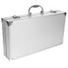 ERINGOGO Large Capacity Toolbox Aluminum Alloy Tool Case with Safety Clasp Portable Storage Box for Medicine and Tools 14.17X8.26X2.95 Inch view 1