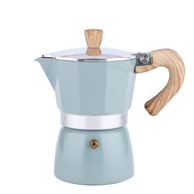 Aluminum octagonal coffee pot, kettle, moka pot, stove, coffee machine, household kitchen appliance
