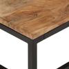 CUMYZO Nesting Coffee Tables 2 pcs Solid Acacia Wood Brown 24.52kg/53.944Ib view 4